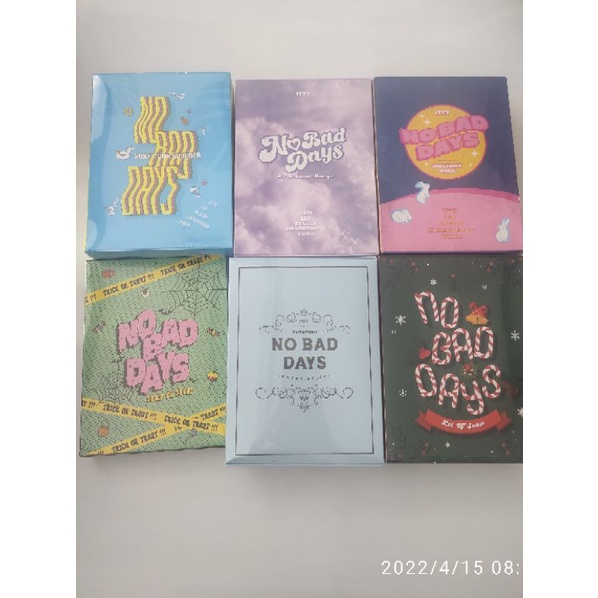 ITZY No Bad Days Yeji Lia Ryujin Chaeryeong Yuna Sealed