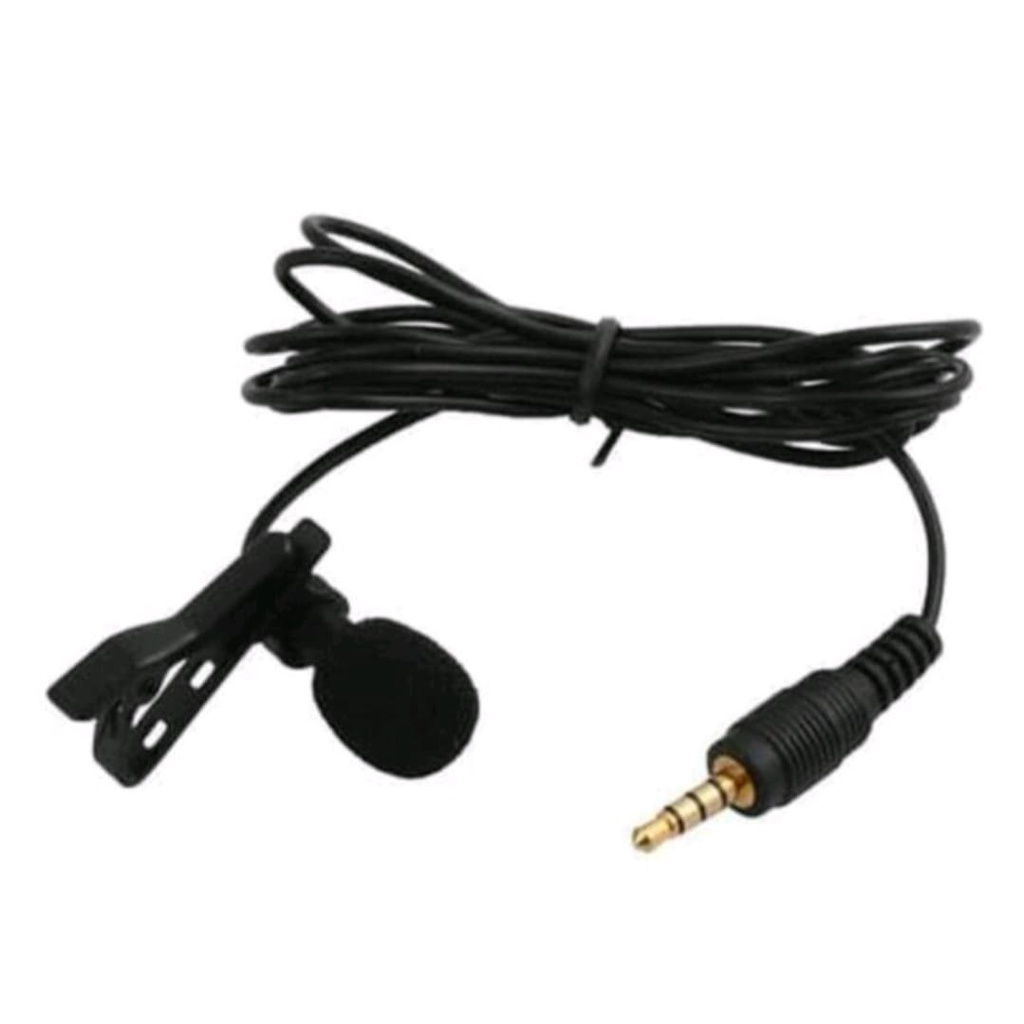 Mic Clip On/Microphone Handphone/Mic Smule Vlog Youtuber/Mic Kamera