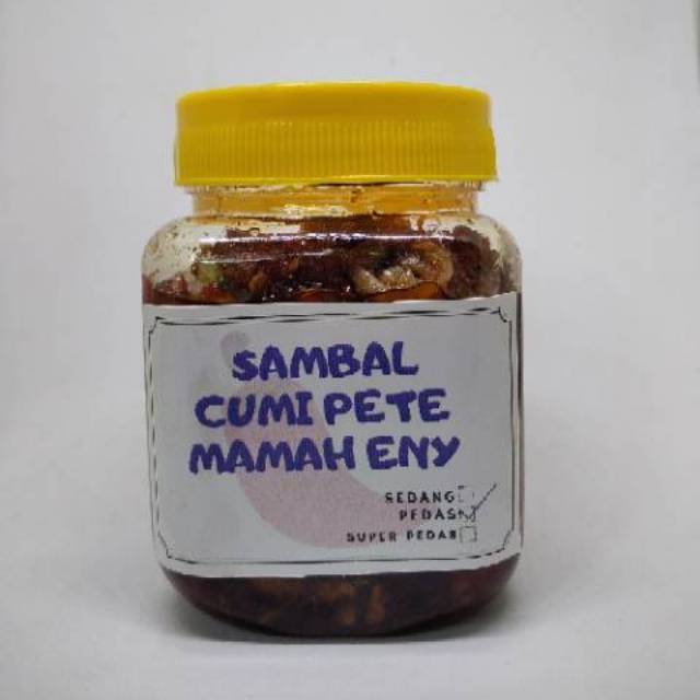 

Sambal Cumi Pete "Mamah Eny