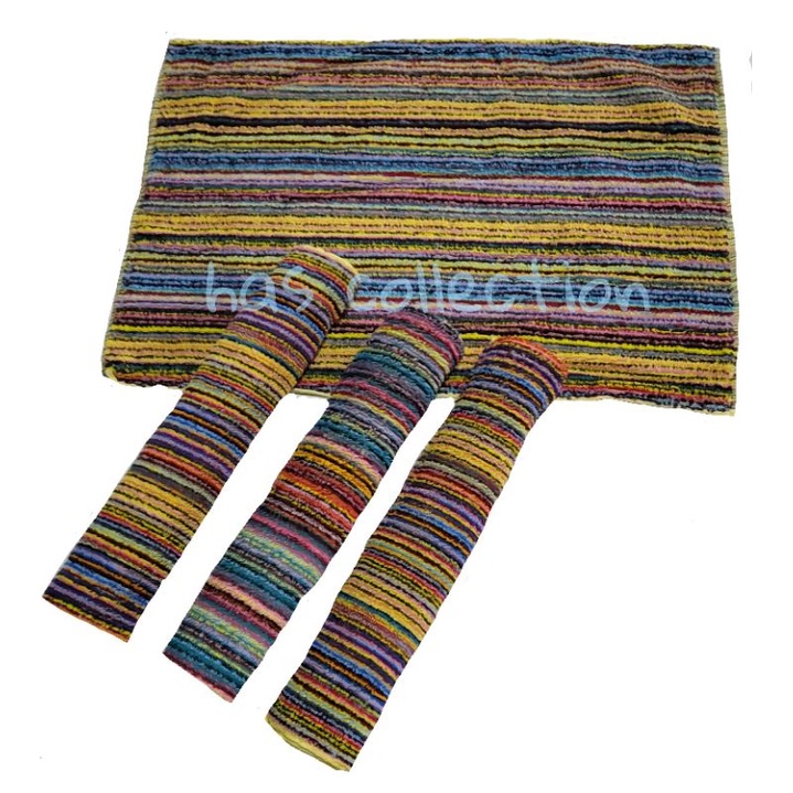 keset handuk salur / Pelangi / Strip Motif RANDOM