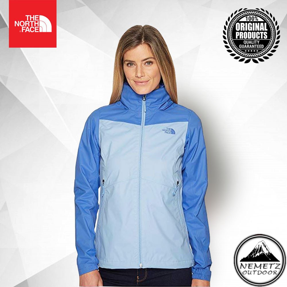 Jaket Gunung Cewek TNF Resolve Plus Rain Jacket ORI JORIT015M