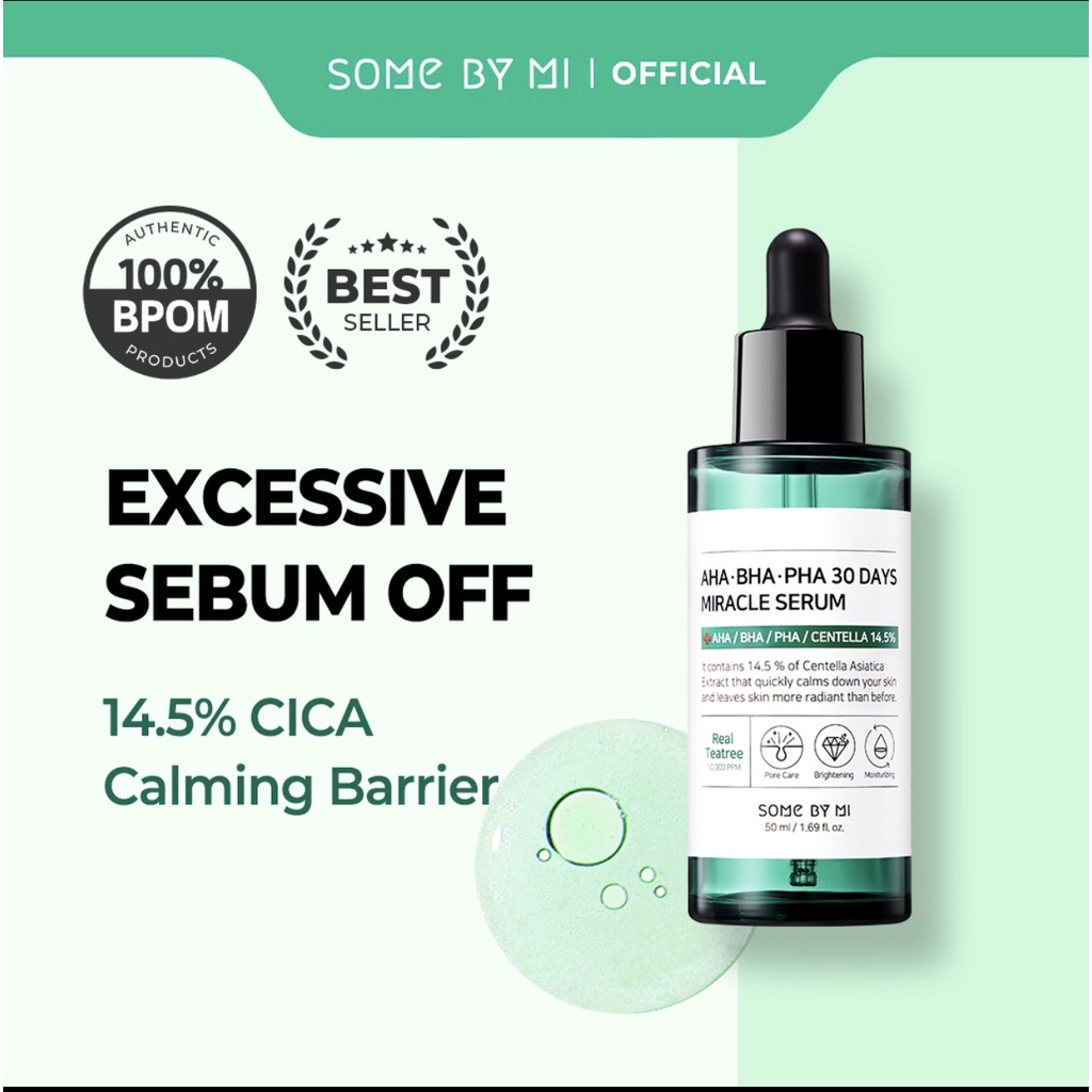 Some By Mi Serum AHA BHA PHA 30 Days Miracle Serum Penghilang Jerawat 50ml