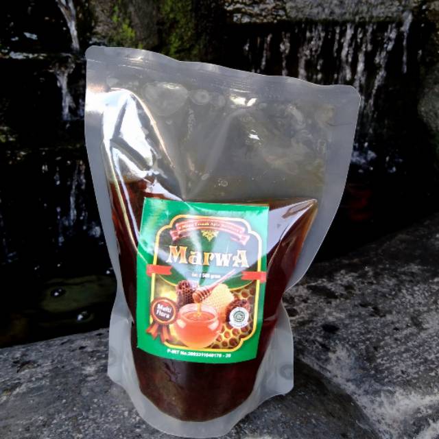 

Madu marwa multiflora Al ghuroba refill 500 gram