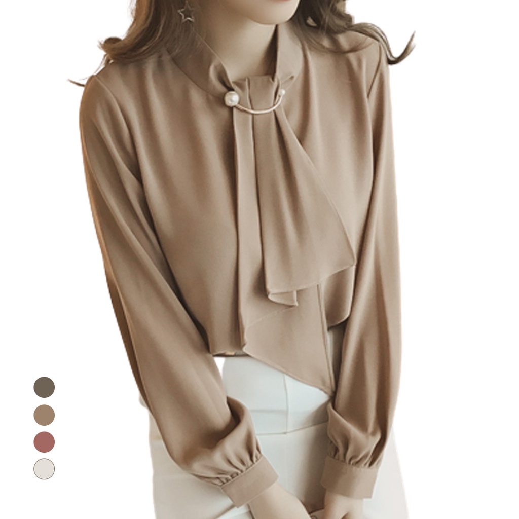 BLOUSE KOREA [LD 86-98CM] LENGAN PANJANG