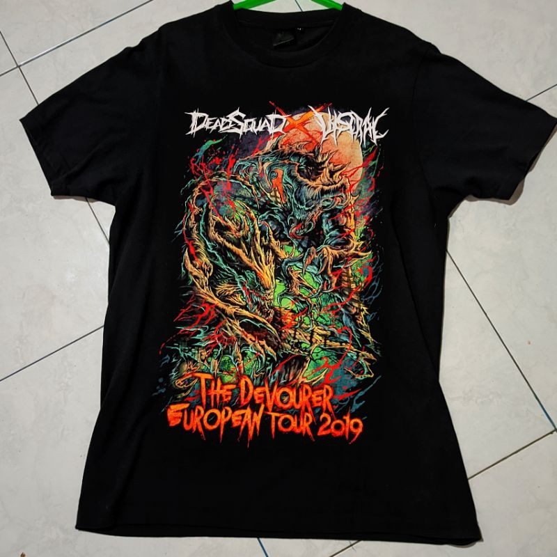 T-Shirt DeadSquad X Viscral - The Devourer European Tour 2019 | GOOD CONDITION