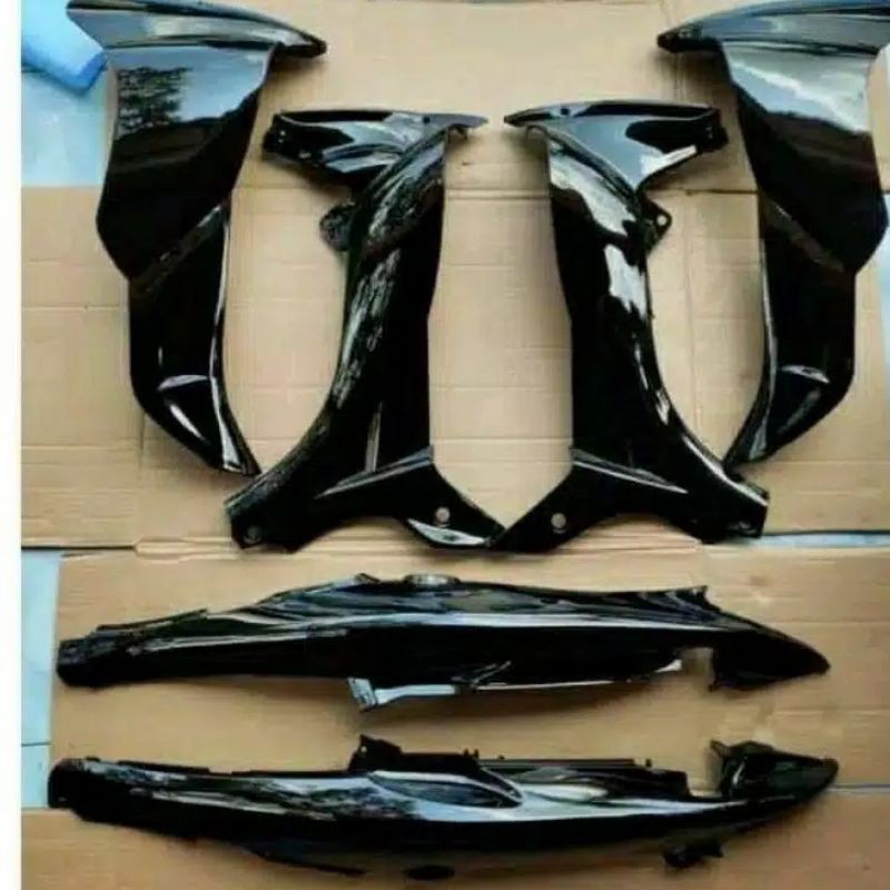 Body halus yamaha Jupiter Z Burhan Hitam tanpa body depan