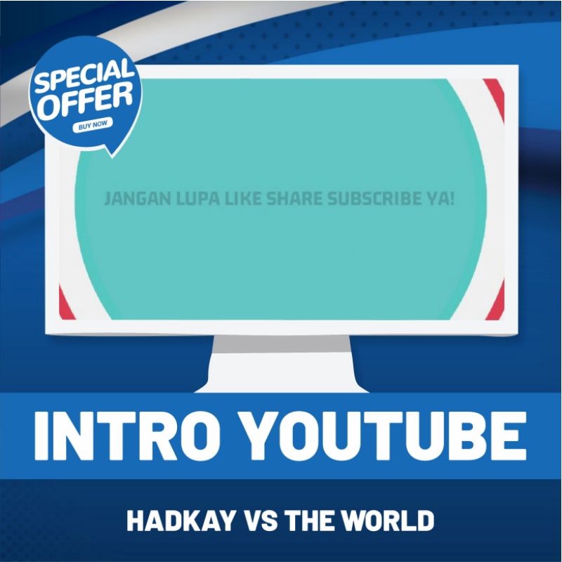 JASA DESAIN INTRO YOUTUBE - Intro Youtube | Opening Youtube | Intro Youtube Murah | Opening Youtube 