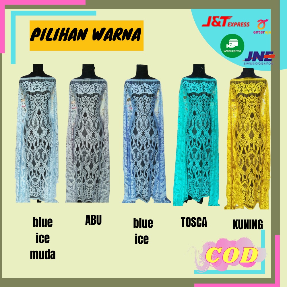 kain brokat semi italy semi prancis kain kebaya bahan kain bahan kebaya kain kebaya semi prancis borkat burkat bruklat  broklat kebayak bakal kebaya semi prancis burkat couple modern bahan brukat semifrancis semi francis semi perancis semi france fatmawat