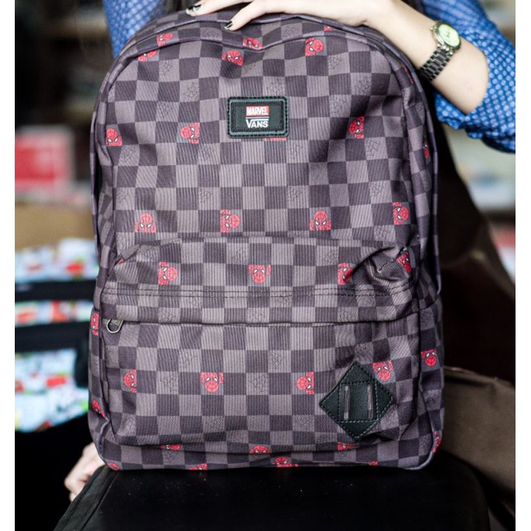 vans x marvel spiderman backpack