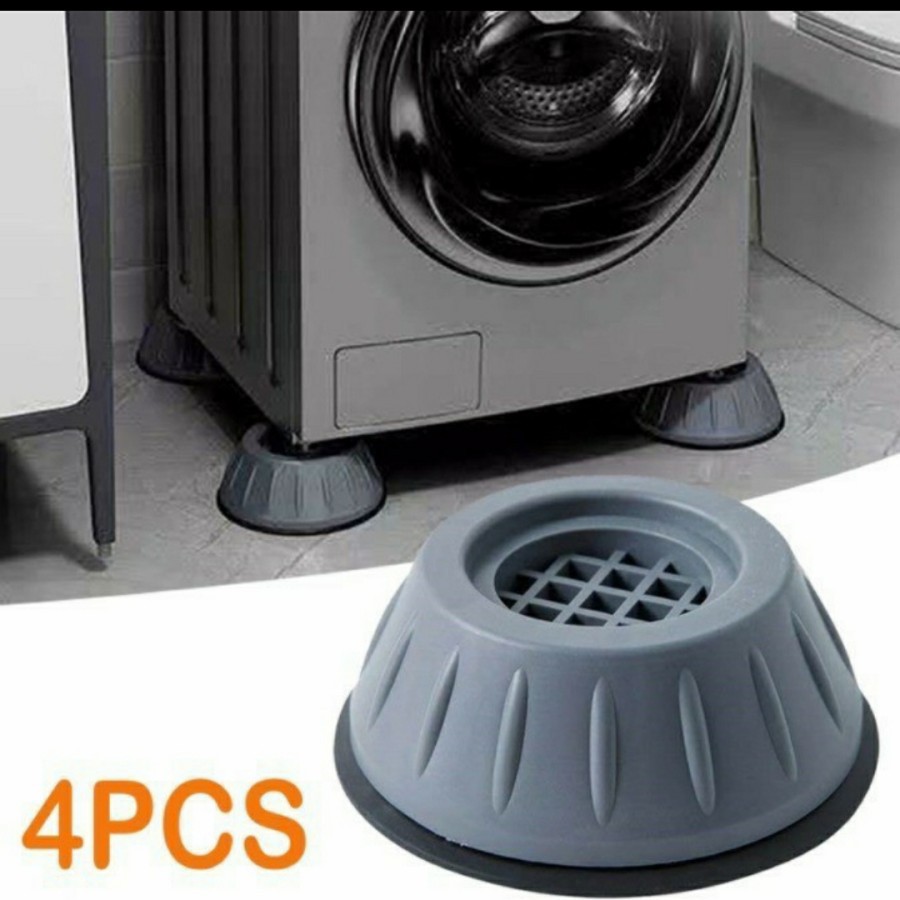 Alas Tatakan Pengganjal Kaki Mesin Cuci Kulkas Bantalan Anti Slip Dan Getar