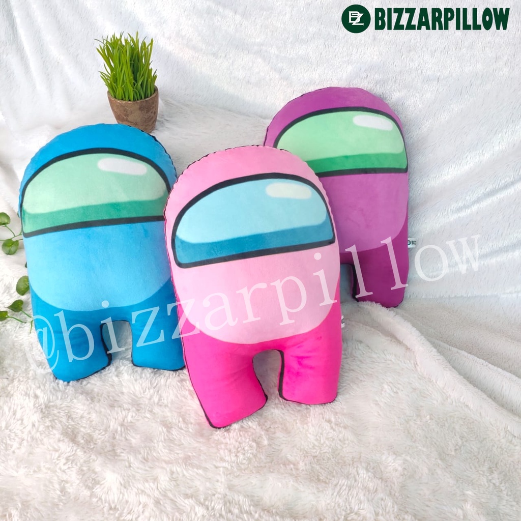 Bizzarpillow Bantal Karakter Among Us size S BZ103