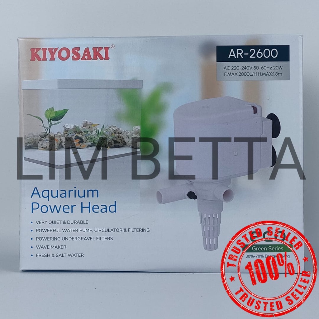 POMPA AQUARIUM KIYOSAKI AR-2600 / POWER HEAD KIYOSAKI AR 2600