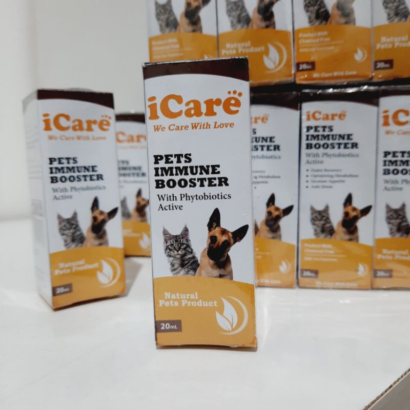 i care pets immune booster with phytobiotics