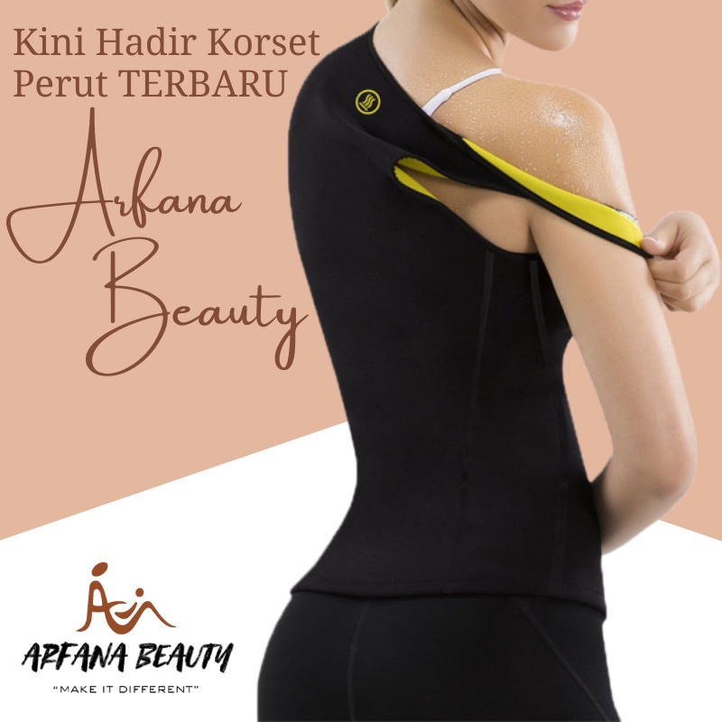 Baju Korset Pembakar Lemak Peramping Cami Hot Shapers Slimming Vest Baju Olahraga Pakaian Pelangsing