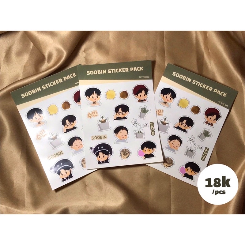 

Stiker & Postcard Soobin TXT by Bluesoobinie