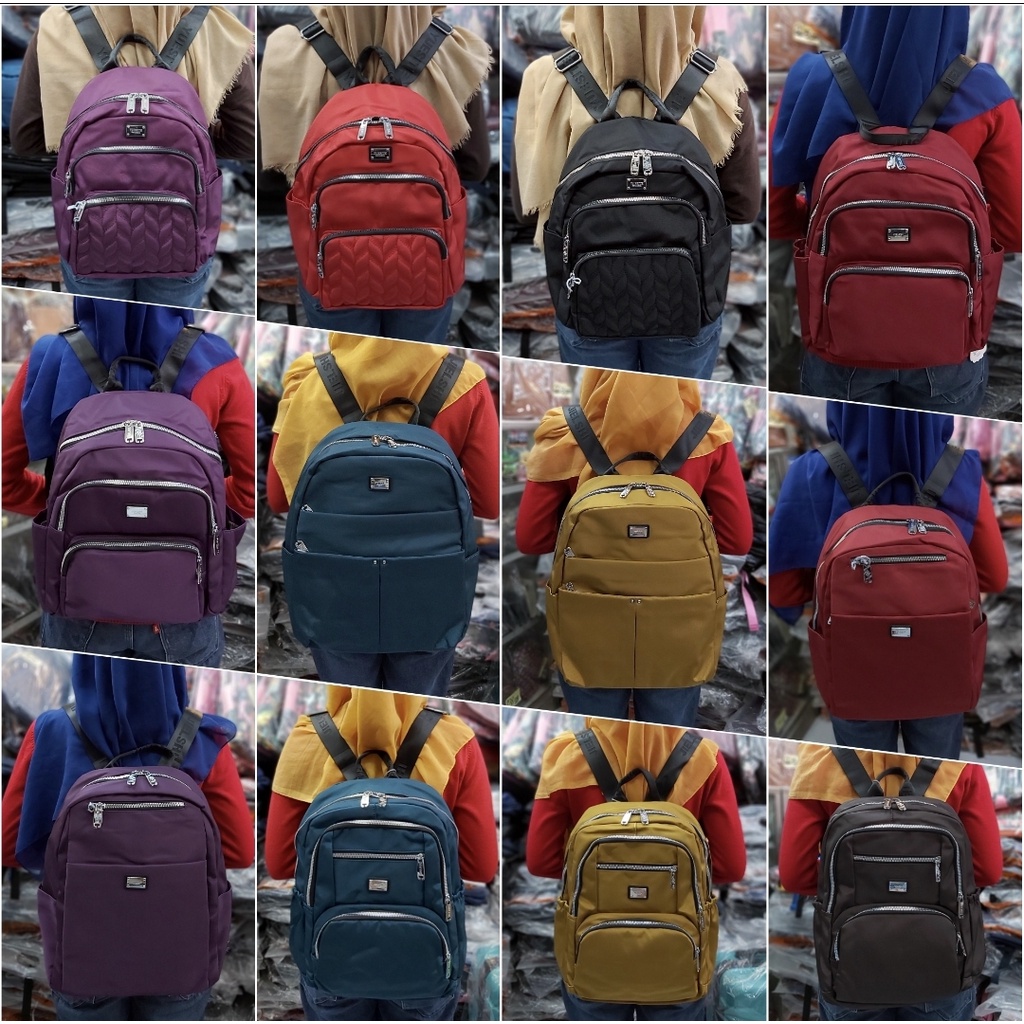 Tas import casual ransel travelling fashion berkualitas