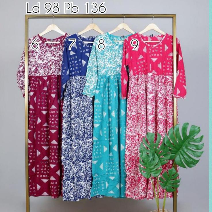 Sudah READY.. DASTER BATIK PEKALONGAN BUSUI BATIK CAP MAHONI BATIK LONGDRES WIRU