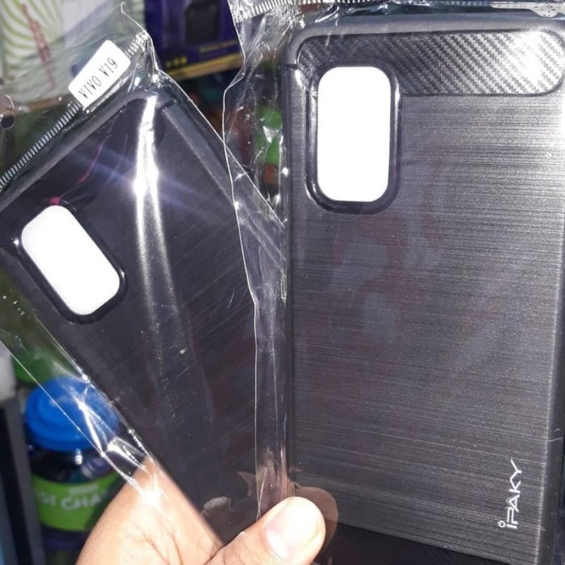 Case Vivo V19 Ipaky carbon fiber ultimatte