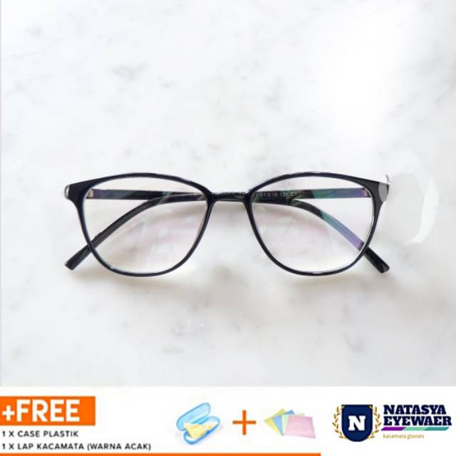 LENTUR,Fream kacamata 9001,Gratis Lensa Minus,Kacamata Termurah
