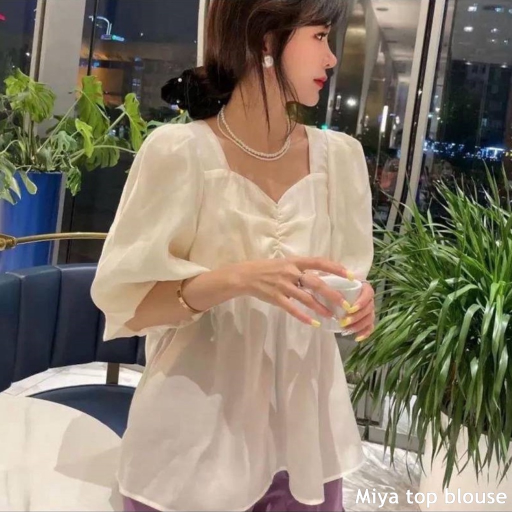 Miya top blouse - Thejanclothes