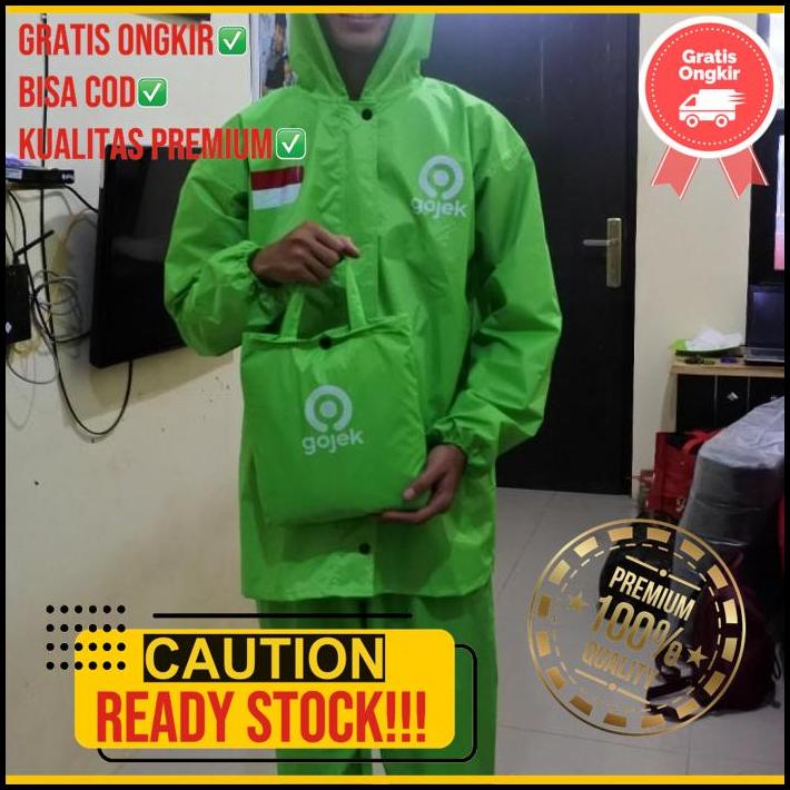 Jas Hujan Ojek Ojol Gojek Grab