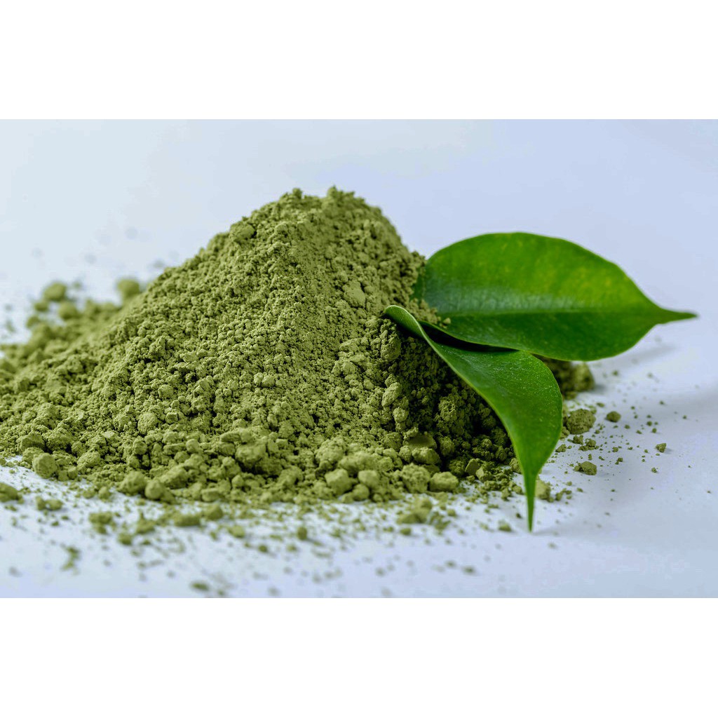 Bubuk Teh Hijau 250 g Green Tea Powder Greentea Pure Serbuk Daun Murni