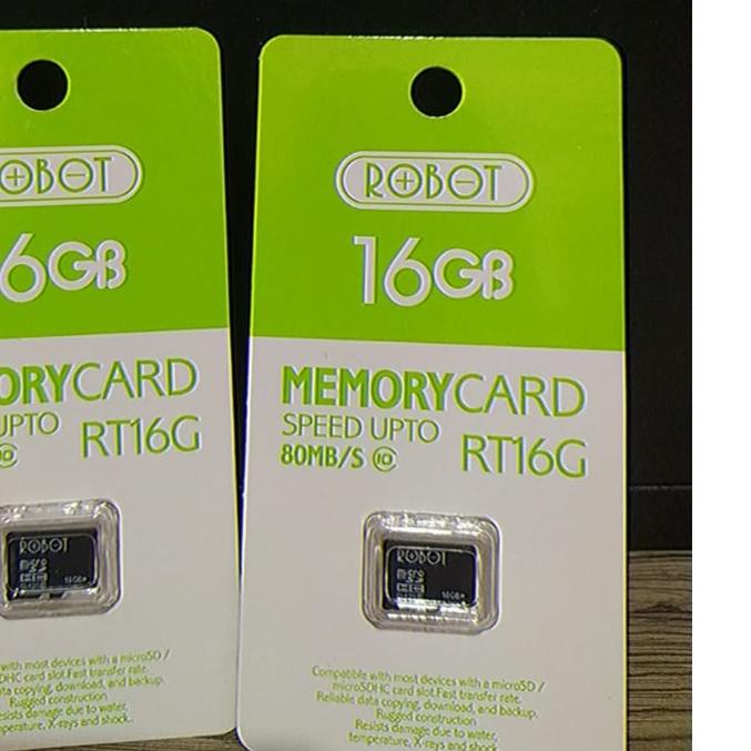 ۩ Micro sd 16gb Robot RT 16G Memory Card mmc Class 10 Original. ✻