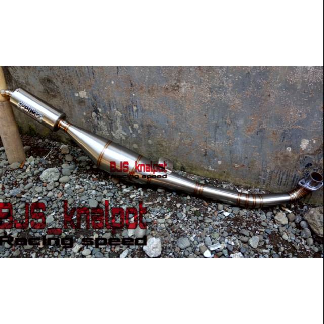 knalpot racing f1zr fizr 125zr standar racing PDK ekzos