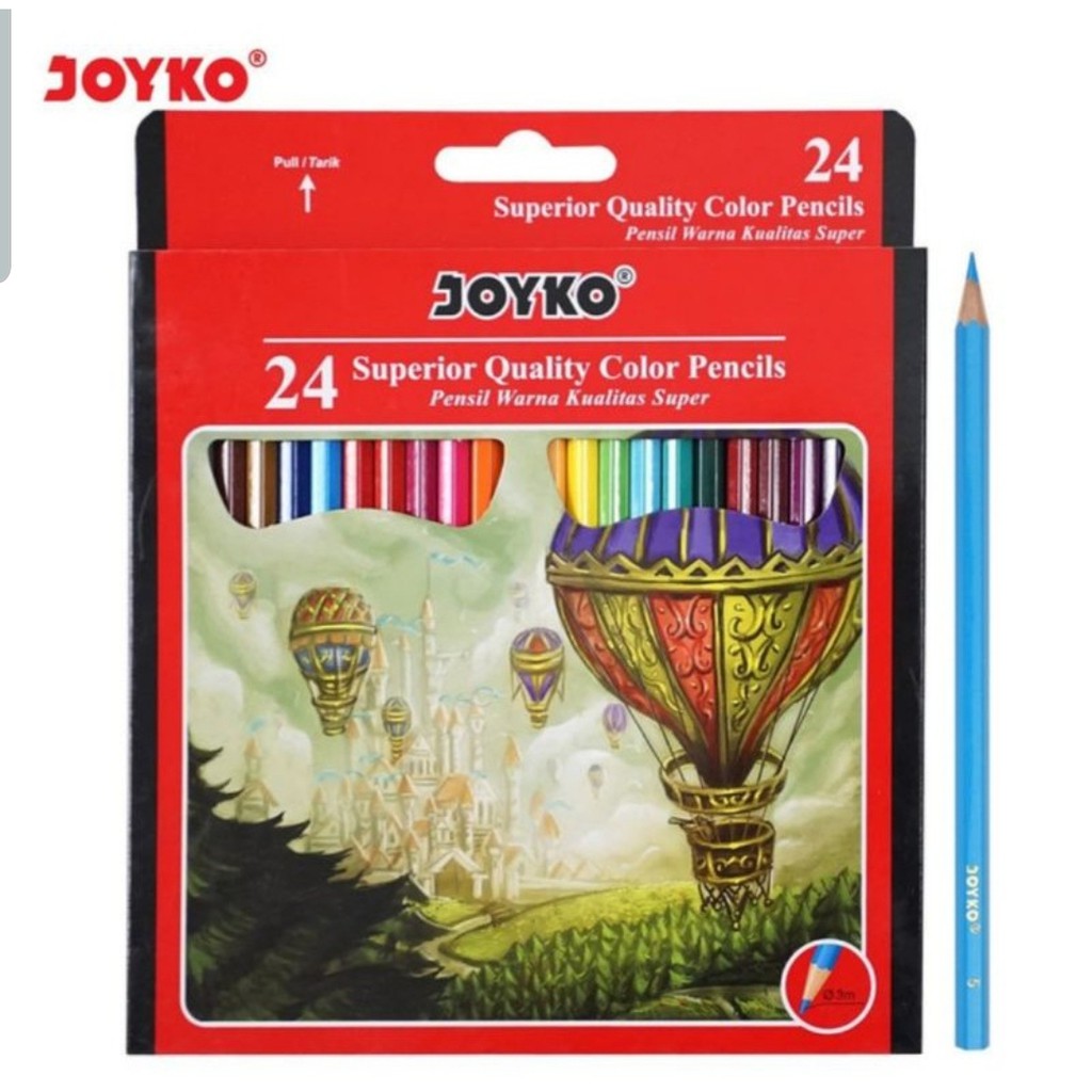 

[PAM] Pensil Warna Joyko 24 Panjang