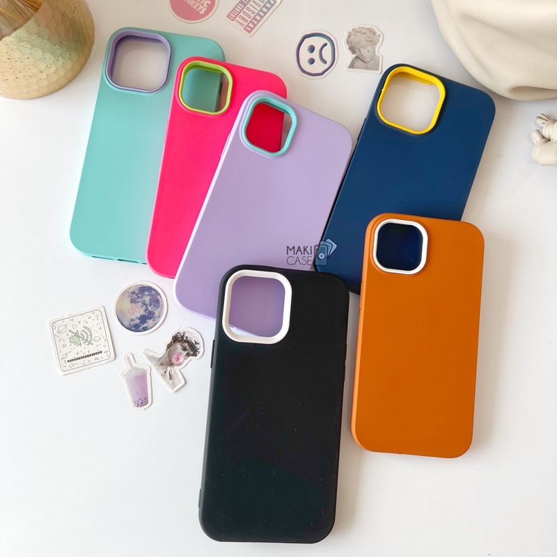 Silicone Armor Case Pelindung iPhone