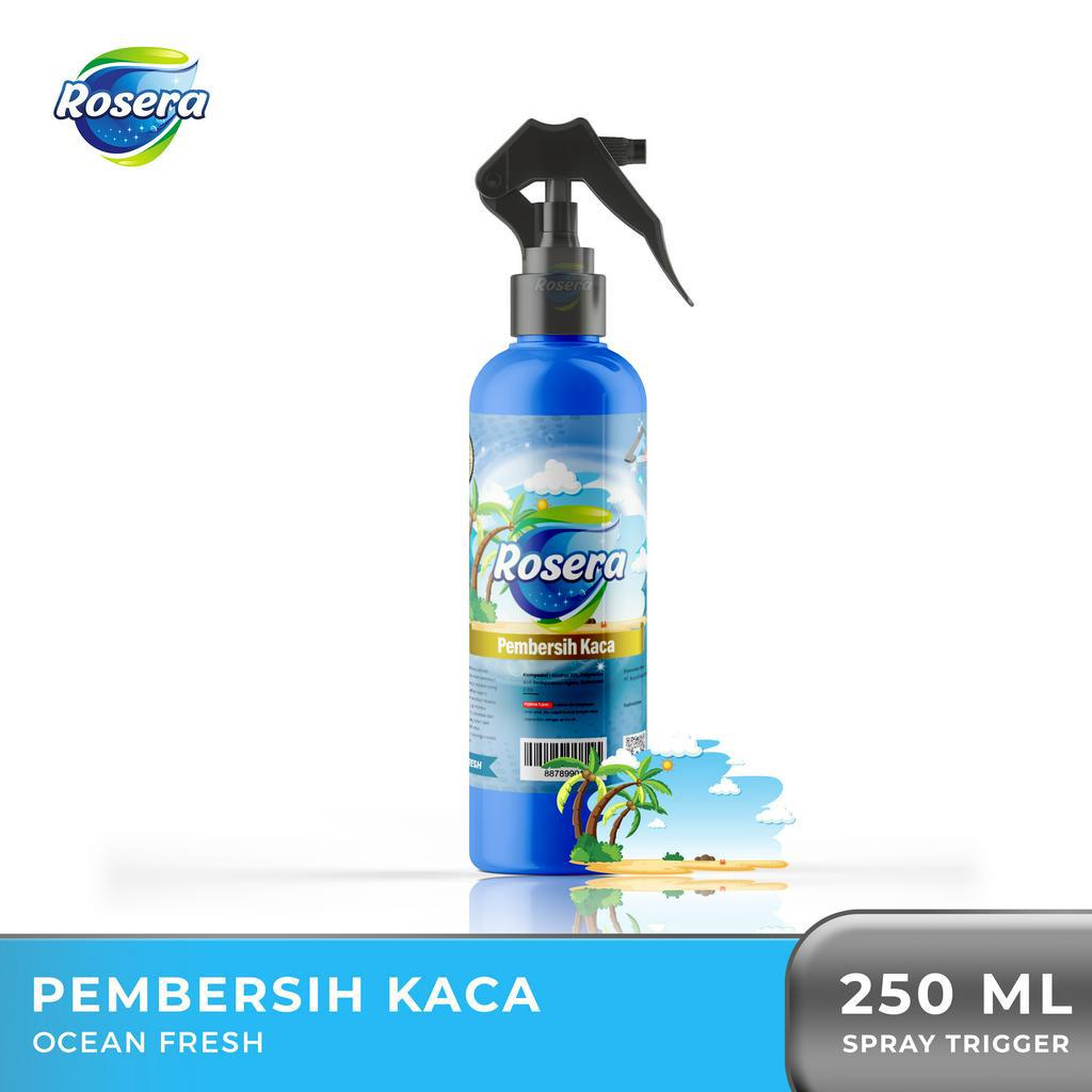 Pembersih Kaca Rosera 250 ML Glass Cleaner Spray Premium Konsentrat Premium