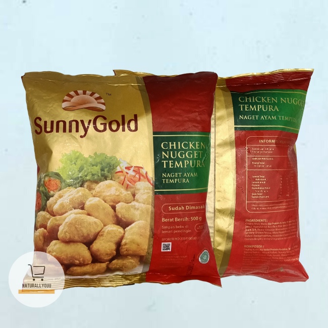 Sunny Gold Tempura Nugget 500gram