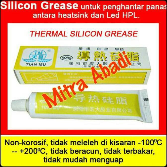 

Thermal Silicone Grease Tian Mu Penghantar Panas