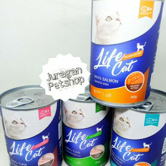 KALENG Life Cat 400Gr | Makanan Kucing | KALENG LIFE CAT