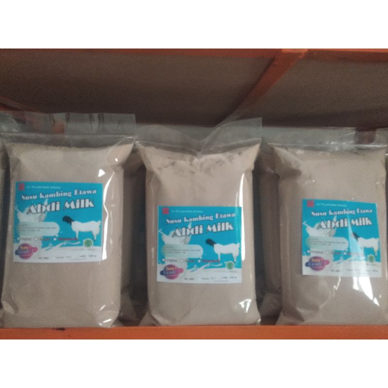 Grade 1 Coklat Susu Bubuk Kambing Etawa ABDI MILK