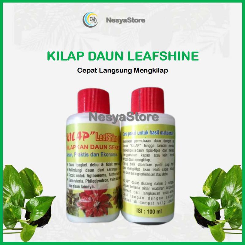 Kilap Daun LEAFSHINE 100 ml - Pengkilap Daun