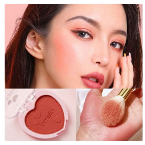 LAMEILA Blush on 4 Colours Love Palette Blusher HK 5107
