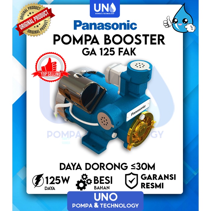 Pompa Dorong Otomatis Panasonic GA 125 FAK