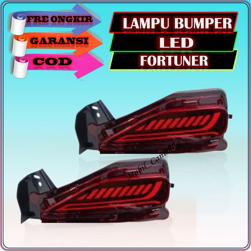 Variasi Lampu Led Bemper Mobil Fortuner