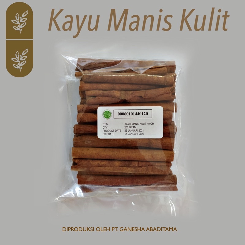 

Kayu Manis Kulit Refill Bumbu Rempah 200 g
