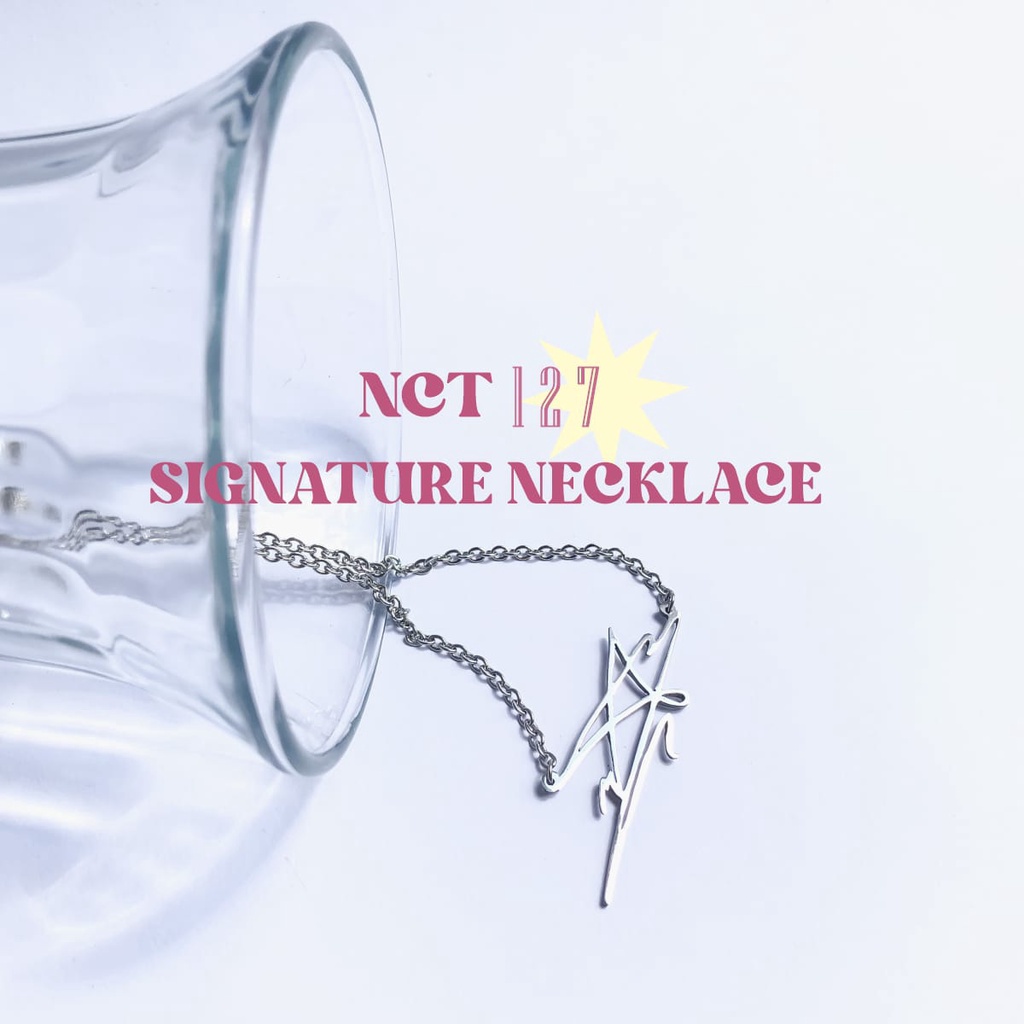 Custom Kalung NCT 127 Taeil, Johnny, Yuta, Taeyong, Doyoung, Jaehyun, Jungwoo, Mark Lee, Haechan [TE