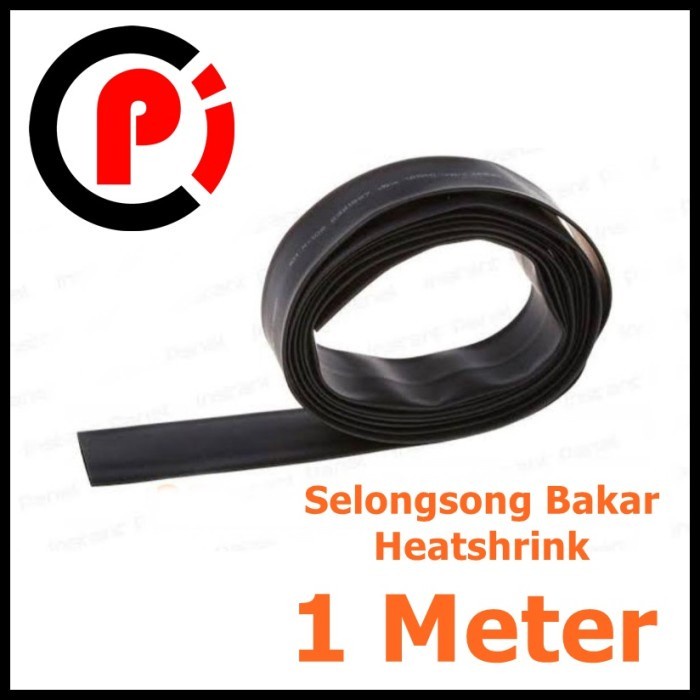 Heatshrink 20mm Selang Bakar 1Meter 1M Selongsong Ciut Bungkus Kabel