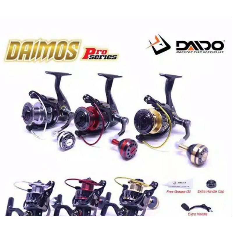 reel daido daimos pro series 1000 2000 3000 4000 6000