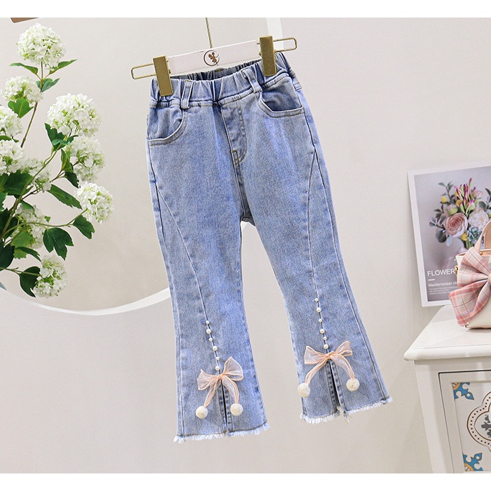 CHUBBI 78 Setelan Set Anak Perempuan Super Unicorn+Jeans