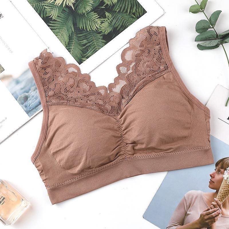 Push Up Bra Big Size | Bralette Renda Tanpa Kawat