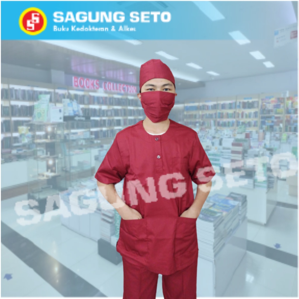 BAJU OK 4L MARUN-O/BAJU OK UKURAN 4L MARUN KERAH O LENGAN PENDEK