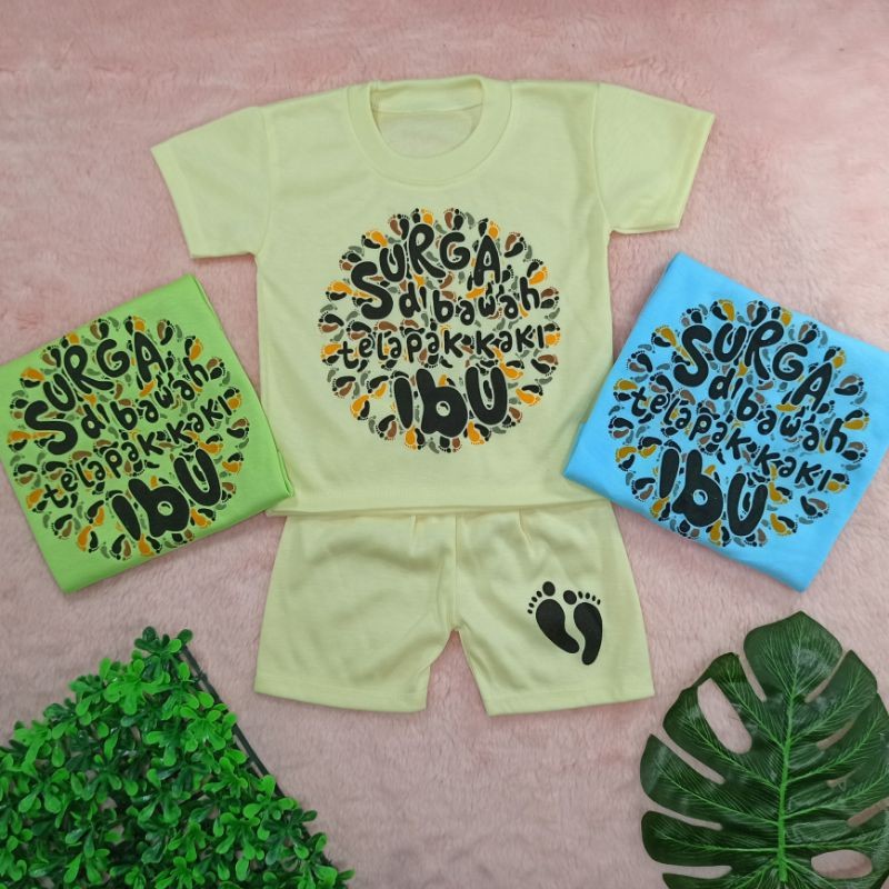 Pakaian Anak Laki-laki size 0-2tahun / Baju Setelan Anak Cowok / Baju Bayi / Baju ANAK SOLEH