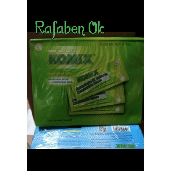 

Komix Obat Batuk Sachet Jeruk Nipis