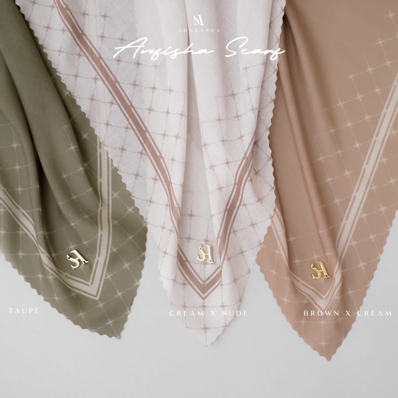 Anfisha Scarf (Square Motif) by shArarea