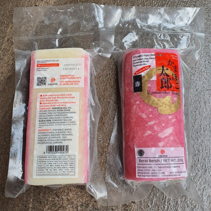 

KAMABOKO TARO STEAMED FISH CAKE RED / IKAN OLAHAN KHAS JEPANG 200g